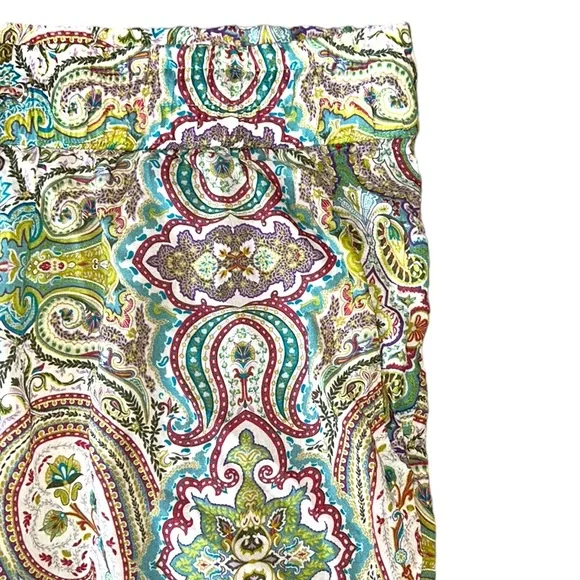 RARE NWT Zara Home Beach Collection Paisley Lounge Pajama Pants - M